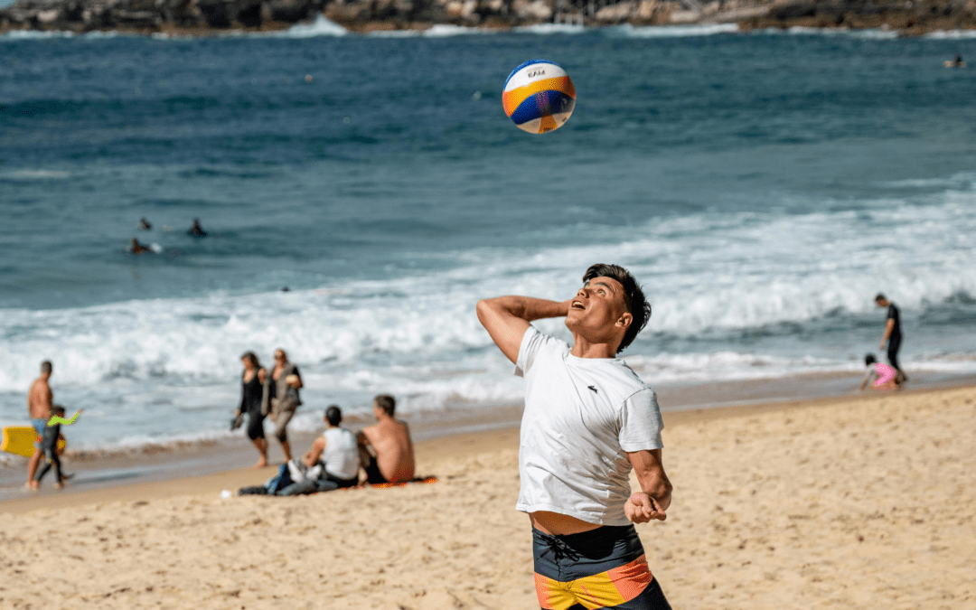 Beach volleyball injuries
